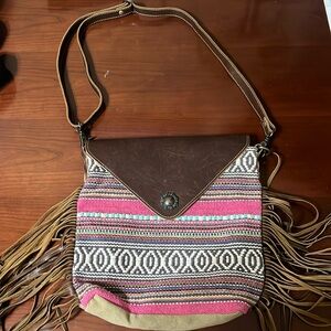 11x12x3 pink turquoise gray brown